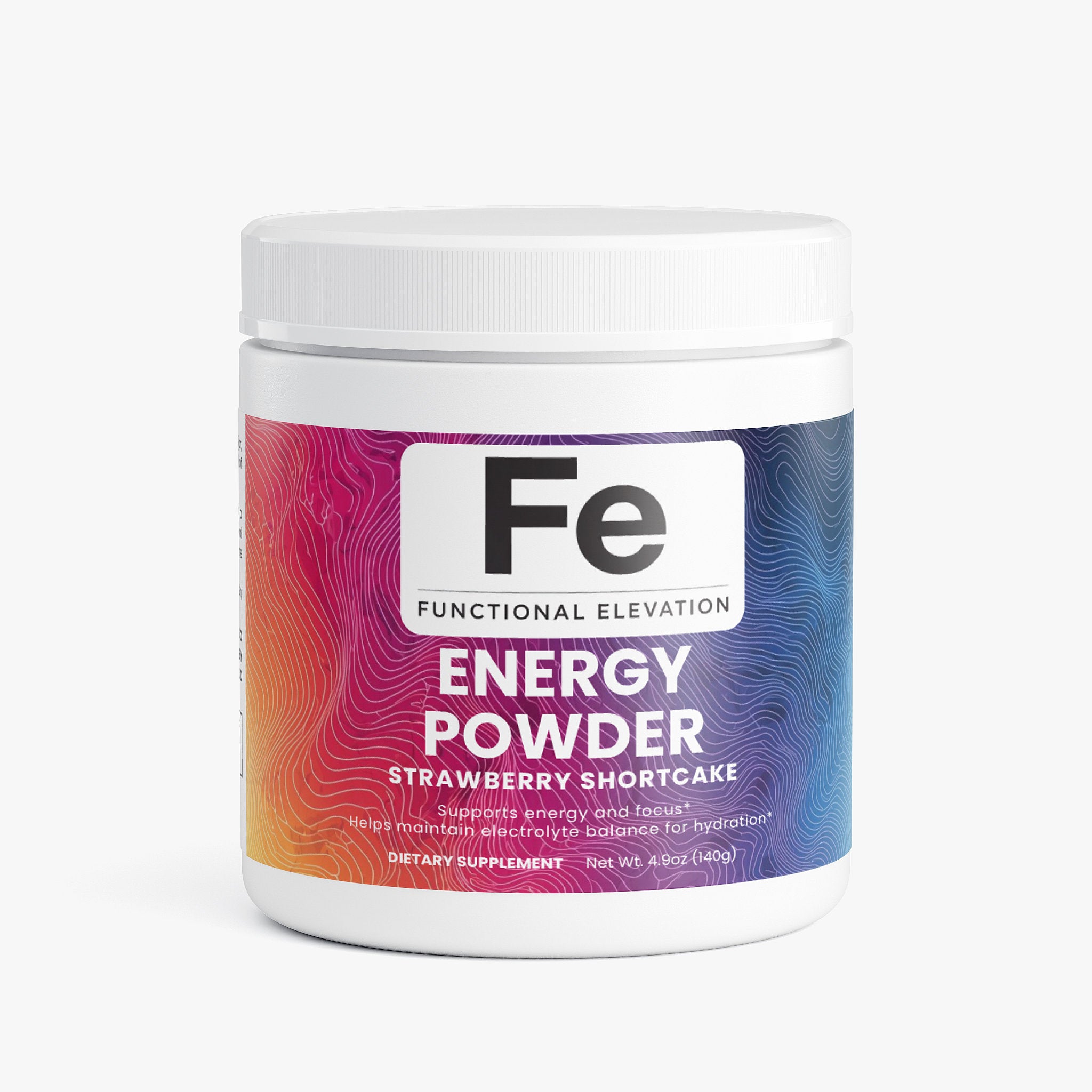 Energy Powder (Strawberry Shortcake)