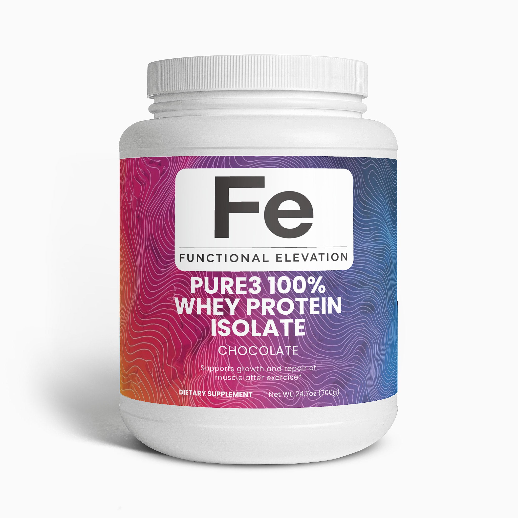 Pure3 100% Whey Protein Isolate (Chocolate)